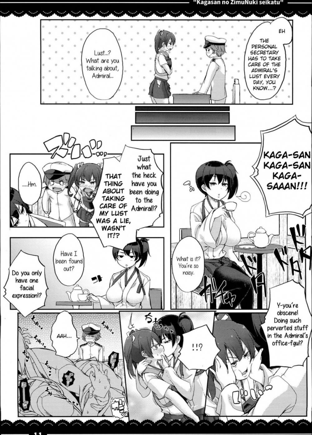 Hentai Manga Comic-Kaga-san's Work Skipping Sex Life-Read-12